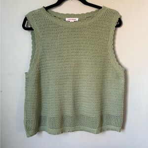 Joe Fresh Olive Knit Top
